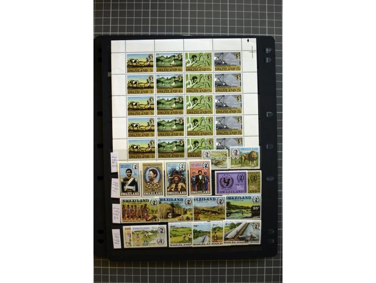 1937/2006, mounted and unmounted mint collection with better stamps like SG #28-38 and 65-77 including 75b, from 1971 on unmo