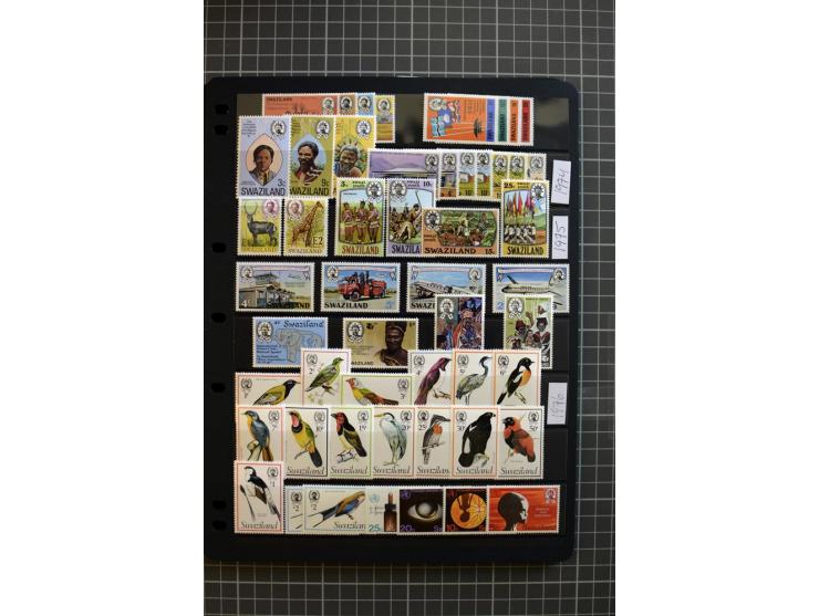 1937/2006, mounted and unmounted mint collection with better stamps like SG #28-38 and 65-77 including 75b, from 1971 on unmo