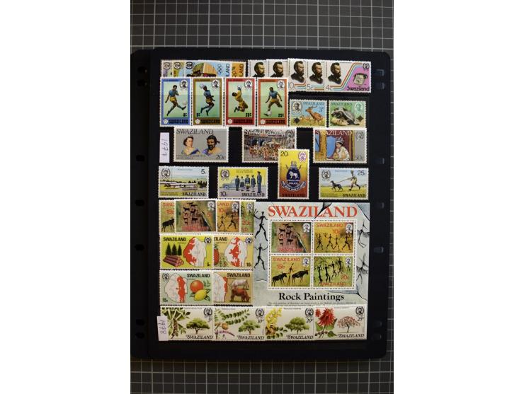 1937/2006, mounted and unmounted mint collection with better stamps like SG #28-38 and 65-77 including 75b, from 1971 on unmo