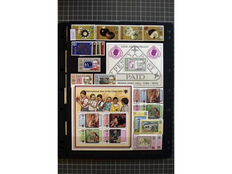 1937/2006, mounted and unmounted mint collection with better stamps like SG #28-38 and 65-77 including 75b, from 1971 on unmo