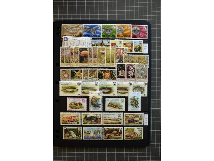1937/2006, mounted and unmounted mint collection with better stamps like SG #28-38 and 65-77 including 75b, from 1971 on unmo
