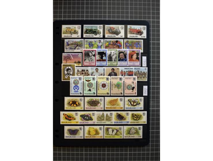 1937/2006, mounted and unmounted mint collection with better stamps like SG #28-38 and 65-77 including 75b, from 1971 on unmo