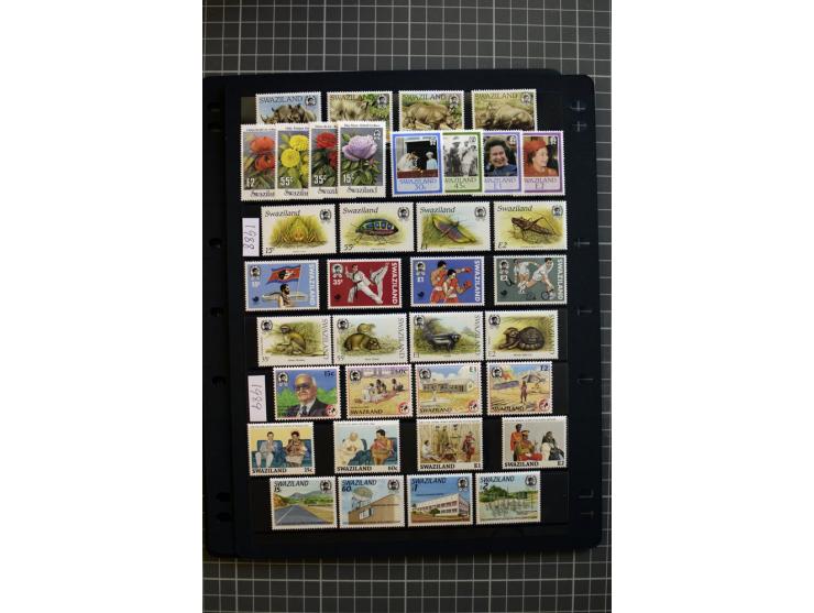 1937/2006, mounted and unmounted mint collection with better stamps like SG #28-38 and 65-77 including 75b, from 1971 on unmo