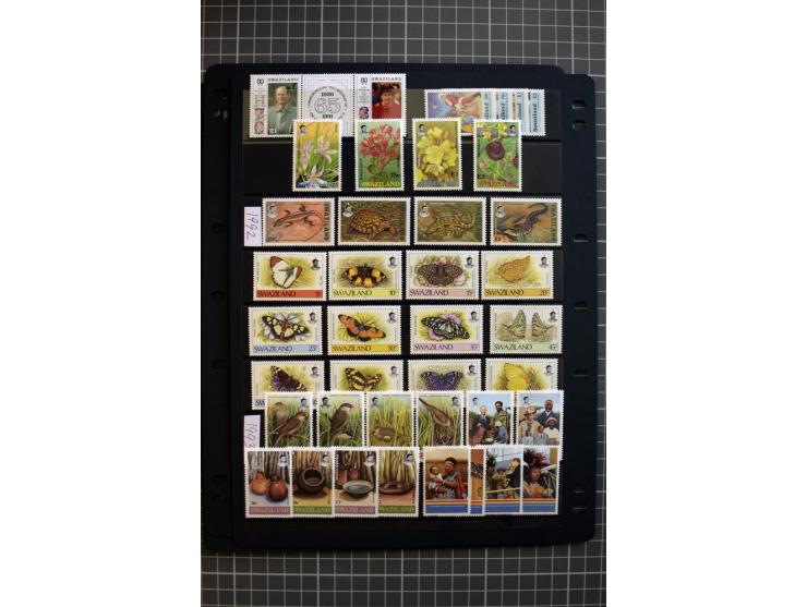 1937/2006, mounted and unmounted mint collection with better stamps like SG #28-38 and 65-77 including 75b, from 1971 on unmo