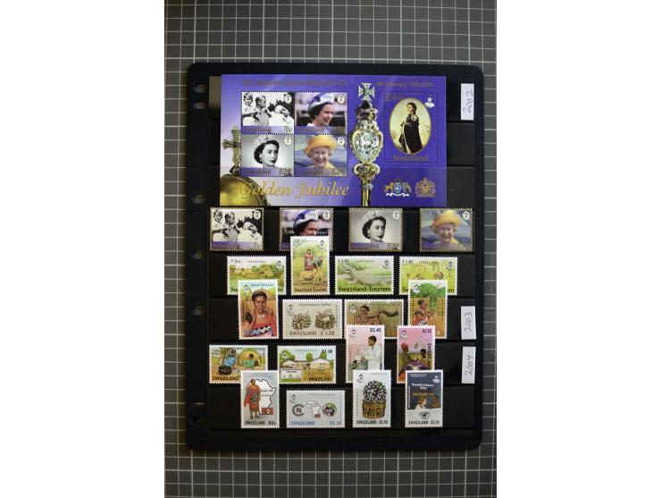 1937/2006, mounted and unmounted mint collection with better stamps like SG #28-38 and 65-77 including 75b, from 1971 on unmo