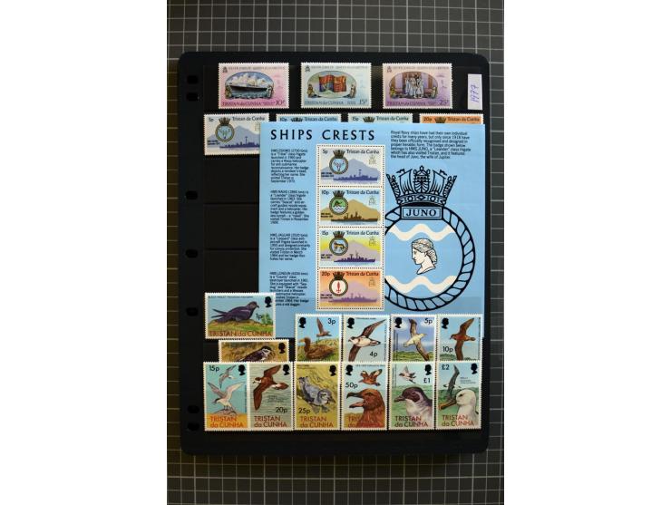 1935/2005, mounted and unmounted mint collection with better stamps like SG# 1-12, from 1971 on unmounted mint, good conditio