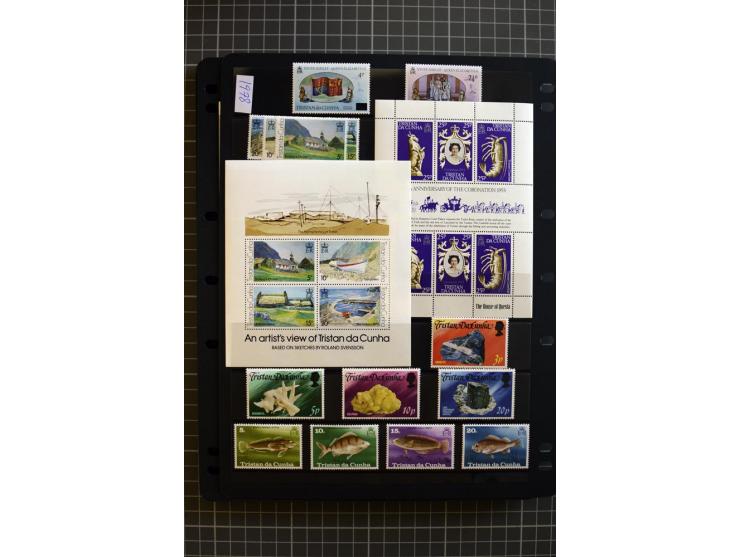 1935/2005, mounted and unmounted mint collection with better stamps like SG# 1-12, from 1971 on unmounted mint, good conditio