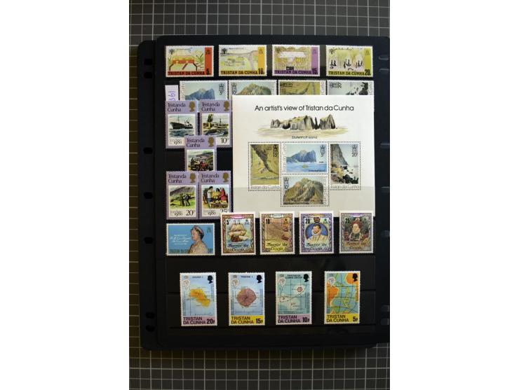 1935/2005, mounted and unmounted mint collection with better stamps like SG# 1-12, from 1971 on unmounted mint, good conditio