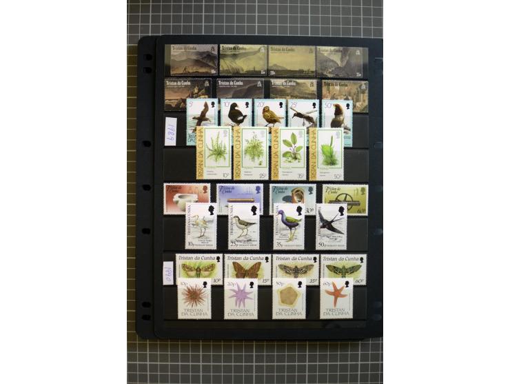 1935/2005, mounted and unmounted mint collection with better stamps like SG# 1-12, from 1971 on unmounted mint, good conditio