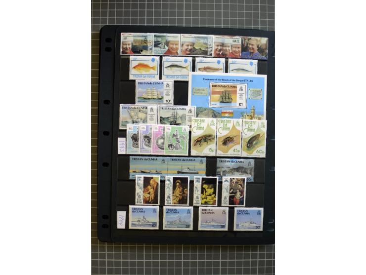 1935/2005, mounted and unmounted mint collection with better stamps like SG# 1-12, from 1971 on unmounted mint, good conditio
