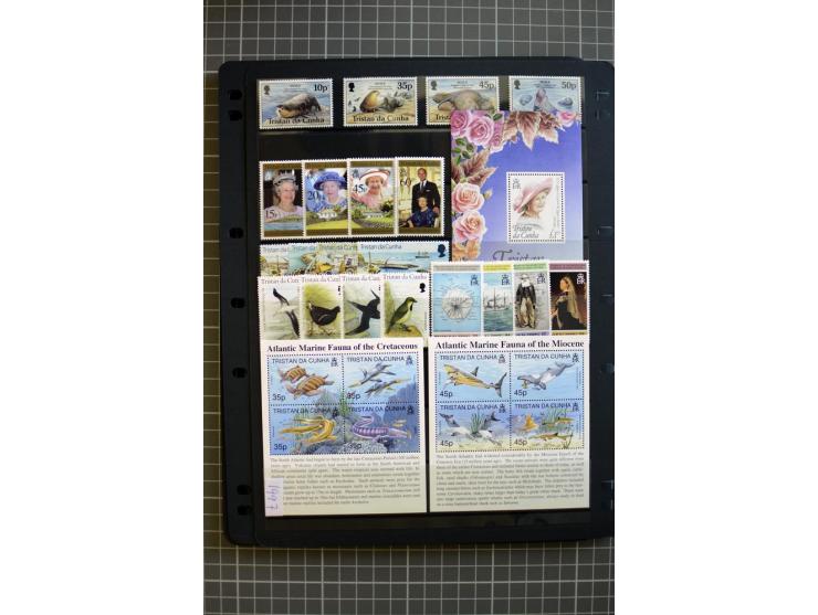 1935/2005, mounted and unmounted mint collection with better stamps like SG# 1-12, from 1971 on unmounted mint, good conditio