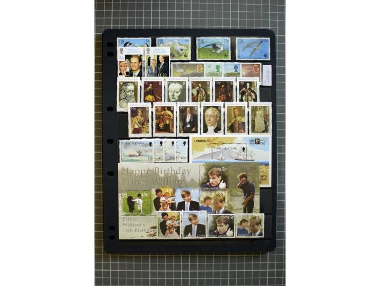 1935/2005, mounted and unmounted mint collection with better stamps like SG# 1-12, from 1971 on unmounted mint, good conditio