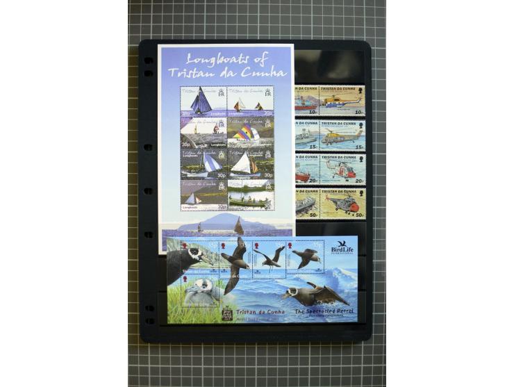 1935/2005, mounted and unmounted mint collection with better stamps like SG# 1-12, from 1971 on unmounted mint, good conditio