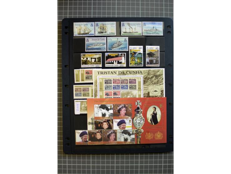 1935/2005, mounted and unmounted mint collection with better stamps like SG# 1-12, from 1971 on unmounted mint, good conditio