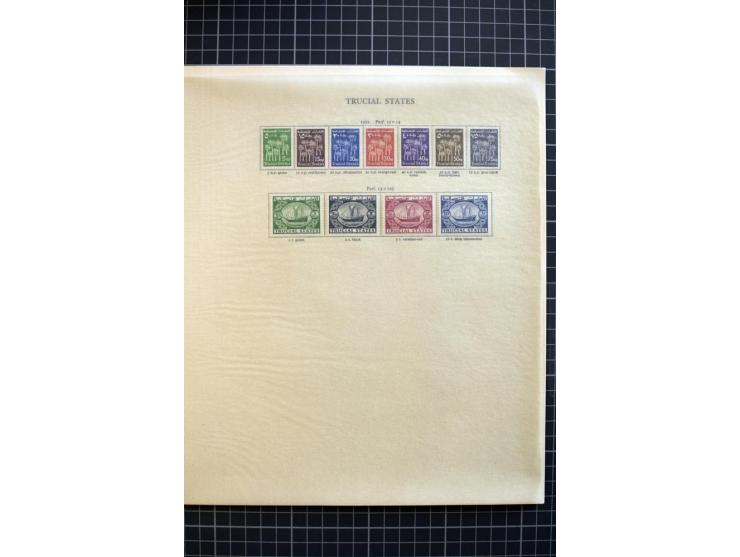 1935/2005, mounted and unmounted mint collection with better stamps like SG# 1-12, from 1971 on unmounted mint, good conditio