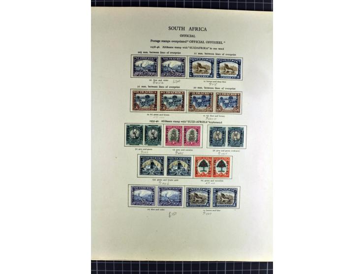 1871/2007, mainly mounted and unmounted mint collection with better stamps like SG #44d also SG #O15, O17b, O18a, O19, also b