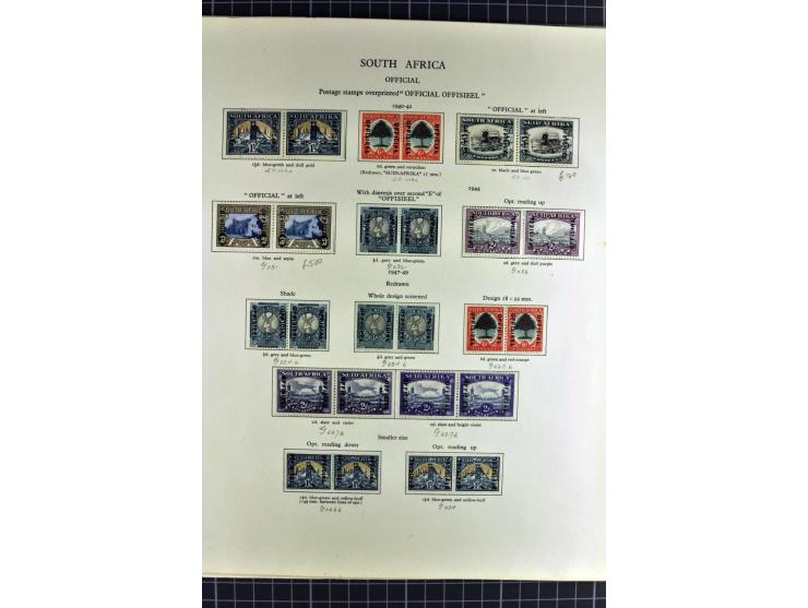 1871/2007, mainly mounted and unmounted mint collection with better stamps like SG #44d also SG #O15, O17b, O18a, O19, also b