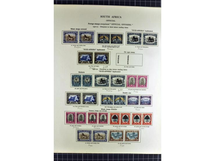 1871/2007, mainly mounted and unmounted mint collection with better stamps like SG #44d also SG #O15, O17b, O18a, O19, also b
