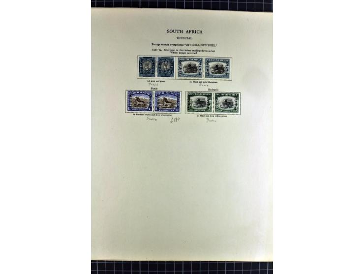 1871/2007, mainly mounted and unmounted mint collection with better stamps like SG #44d also SG #O15, O17b, O18a, O19, also b