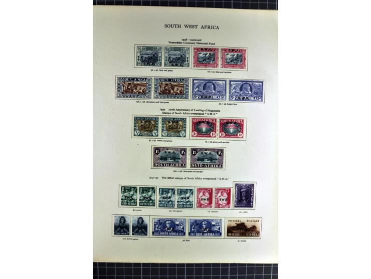 1871/2007, mainly mounted and unmounted mint collection with better stamps like SG #44d also SG #O15, O17b, O18a, O19, also b