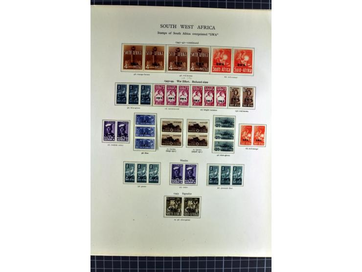1871/2007, mainly mounted and unmounted mint collection with better stamps like SG #44d also SG #O15, O17b, O18a, O19, also b