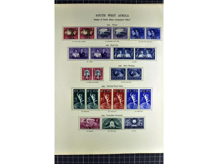 1871/2007, mainly mounted and unmounted mint collection with better stamps like SG #44d also SG #O15, O17b, O18a, O19, also b