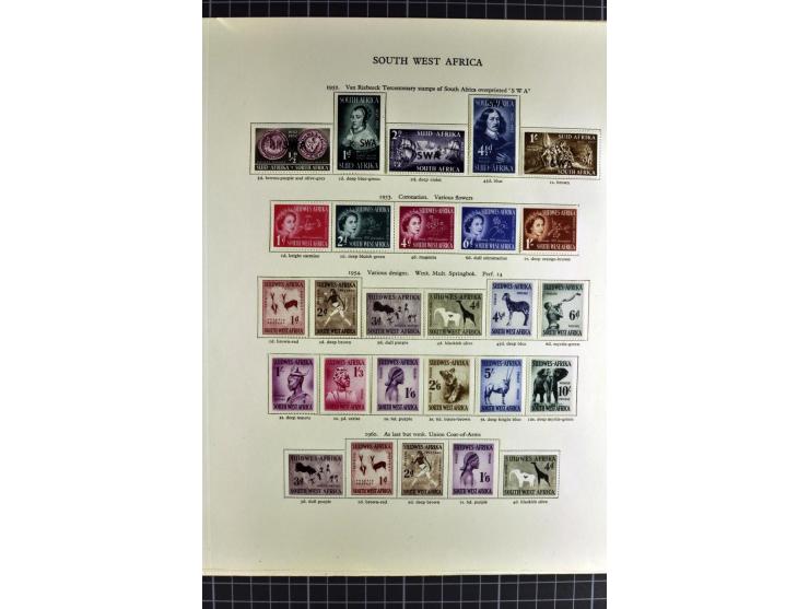 1871/2007, mainly mounted and unmounted mint collection with better stamps like SG #44d also SG #O15, O17b, O18a, O19, also b