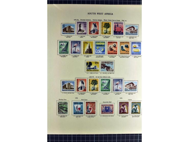 1871/2007, mainly mounted and unmounted mint collection with better stamps like SG #44d also SG #O15, O17b, O18a, O19, also b