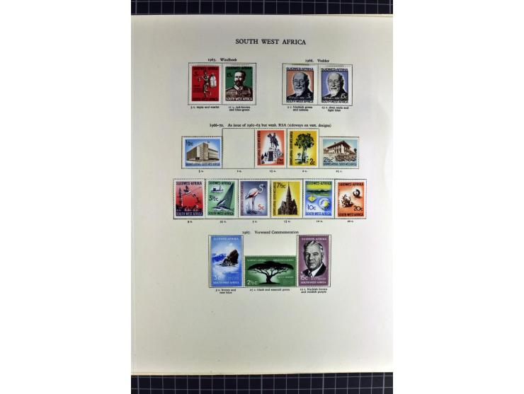1871/2007, mainly mounted and unmounted mint collection with better stamps like SG #44d also SG #O15, O17b, O18a, O19, also b