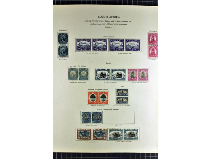 1871/2007, mainly mounted and unmounted mint collection with better stamps like SG #44d also SG #O15, O17b, O18a, O19, also b