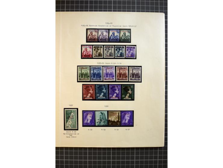 1937/58, mounted and unmounted mint collection with better items and proofs, fine condition