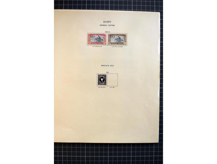 1937/58, mounted and unmounted mint collection with better items and proofs, fine condition