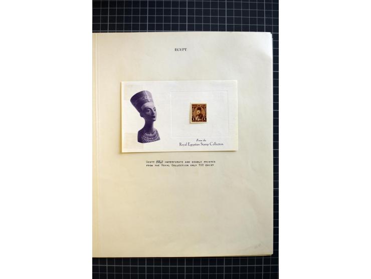 1937/58, mounted and unmounted mint collection with better items and proofs, fine condition