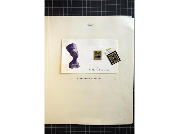 1937/58, mounted and unmounted mint collection with better items and proofs, fine condition