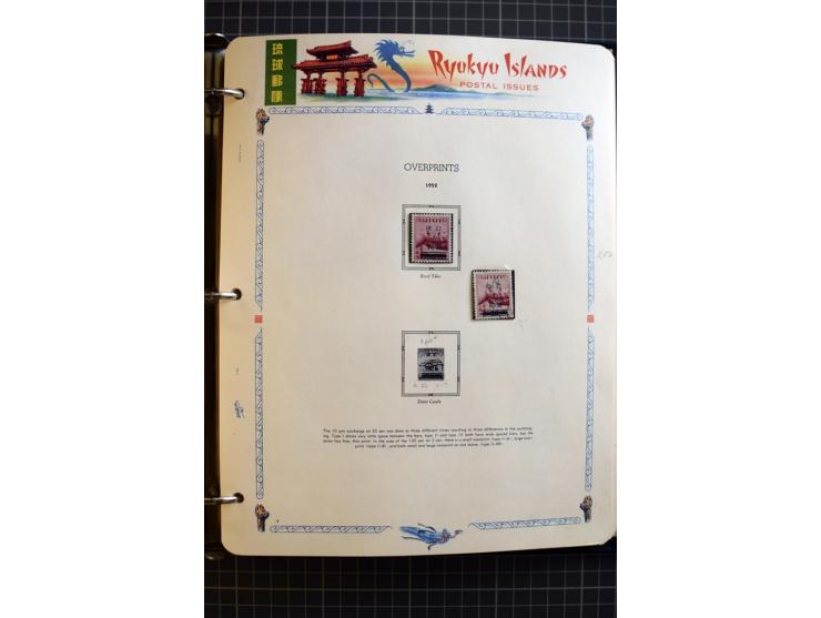 1876/1970, mostly unmounted mint collection with many better items like souvenir sheets National parks Mi.-Nr. Bl. 2-3 and 5-