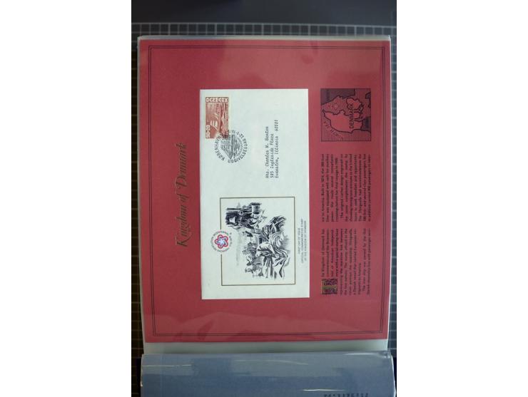 1851/1997, used and mint collection, from the 1930s on with many blocks of four with plate numbers,  some sheets and FDCs, al