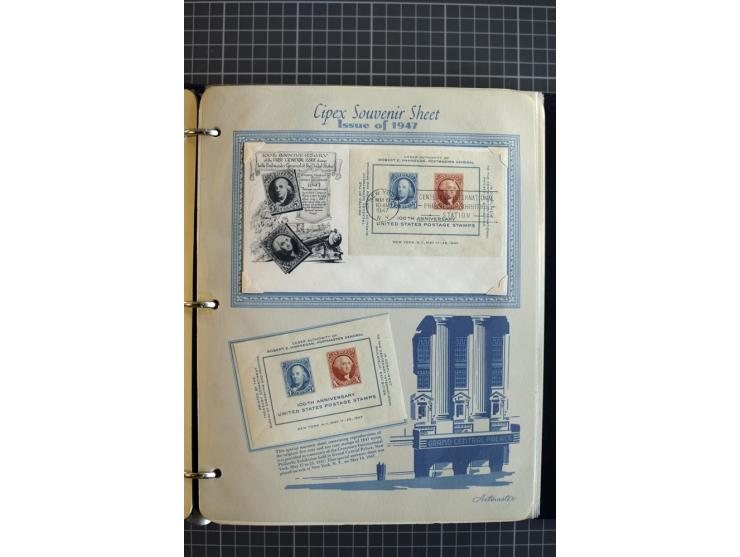1851/1997, used and mint collection, from the 1930s on with many blocks of four with plate numbers,  some sheets and FDCs, al