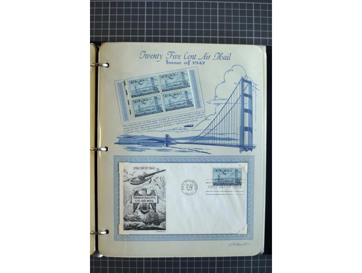 1851/1997, used and mint collection, from the 1930s on with many blocks of four with plate numbers,  some sheets and FDCs, al