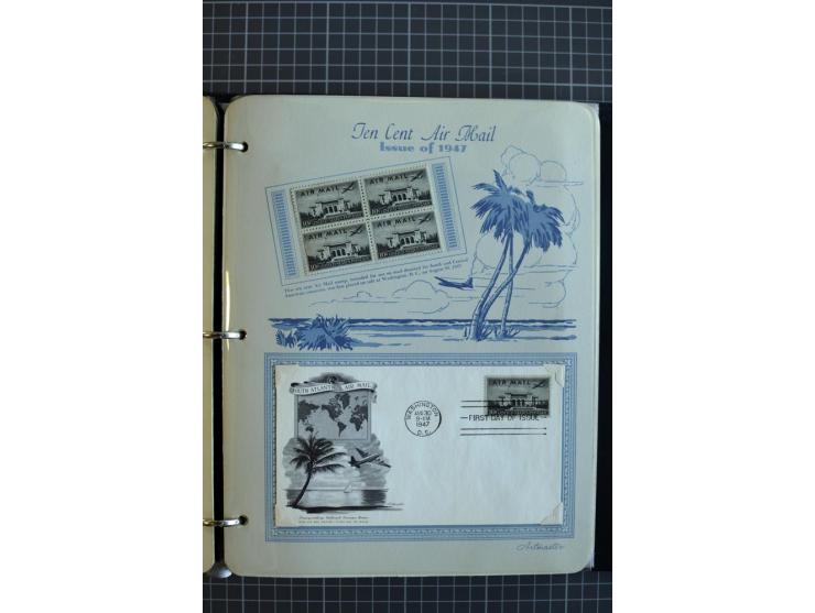 1851/1997, used and mint collection, from the 1930s on with many blocks of four with plate numbers,  some sheets and FDCs, al