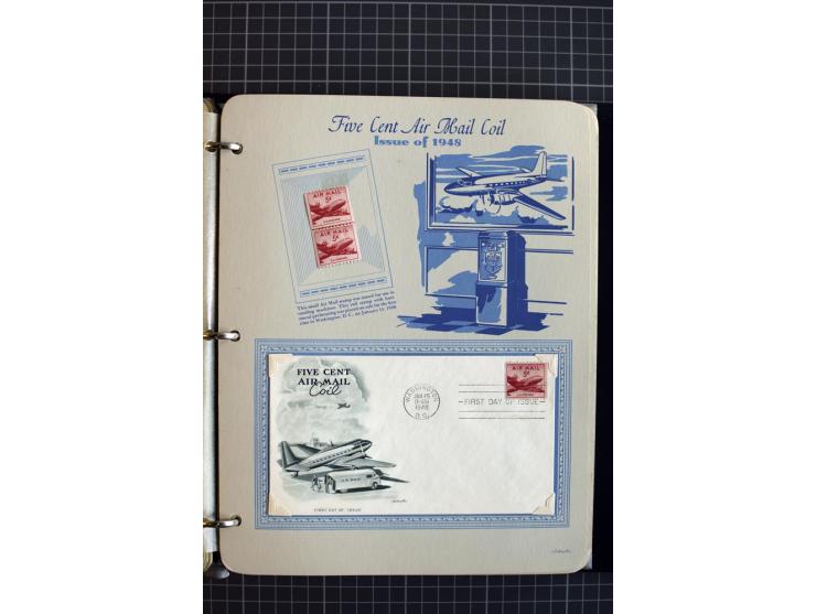 1851/1997, used and mint collection, from the 1930s on with many blocks of four with plate numbers,  some sheets and FDCs, al