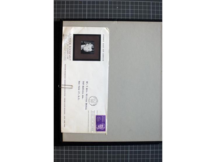 1851/1997, used and mint collection, from the 1930s on with many blocks of four with plate numbers,  some sheets and FDCs, al