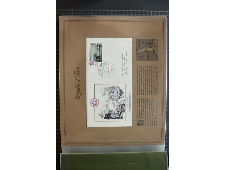 1851/1997, used and mint collection, from the 1930s on with many blocks of four with plate numbers,  some sheets and FDCs, al