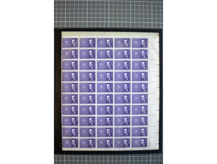 1851/1997, used and mint collection, from the 1930s on with many blocks of four with plate numbers,  some sheets and FDCs, al