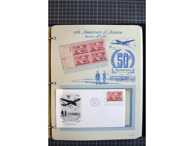 1851/1997, used and mint collection, from the 1930s on with many blocks of four with plate numbers,  some sheets and FDCs, al