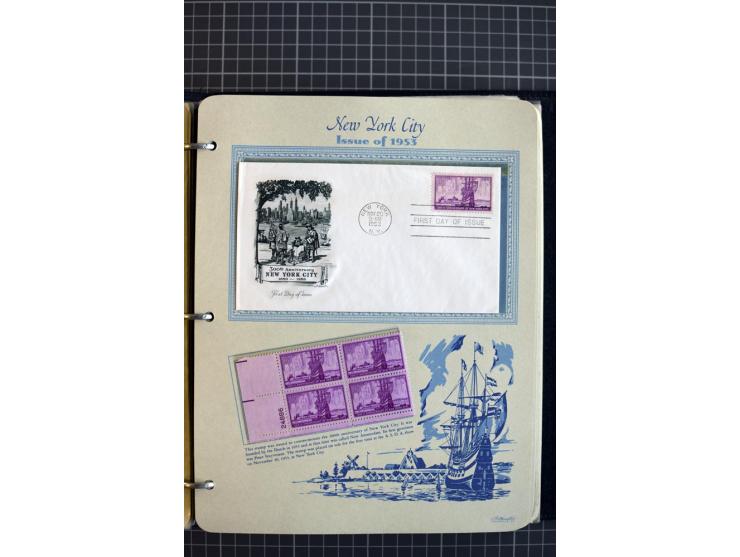 1851/1997, used and mint collection, from the 1930s on with many blocks of four with plate numbers,  some sheets and FDCs, al