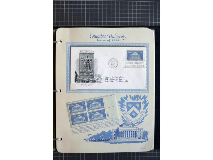 1851/1997, used and mint collection, from the 1930s on with many blocks of four with plate numbers,  some sheets and FDCs, al