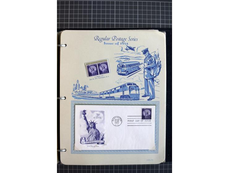 1851/1997, used and mint collection, from the 1930s on with many blocks of four with plate numbers,  some sheets and FDCs, al