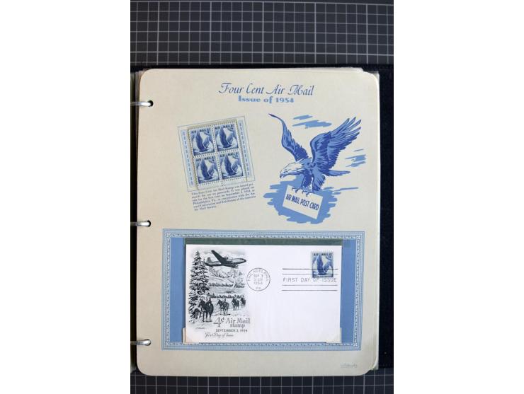 1851/1997, used and mint collection, from the 1930s on with many blocks of four with plate numbers,  some sheets and FDCs, al