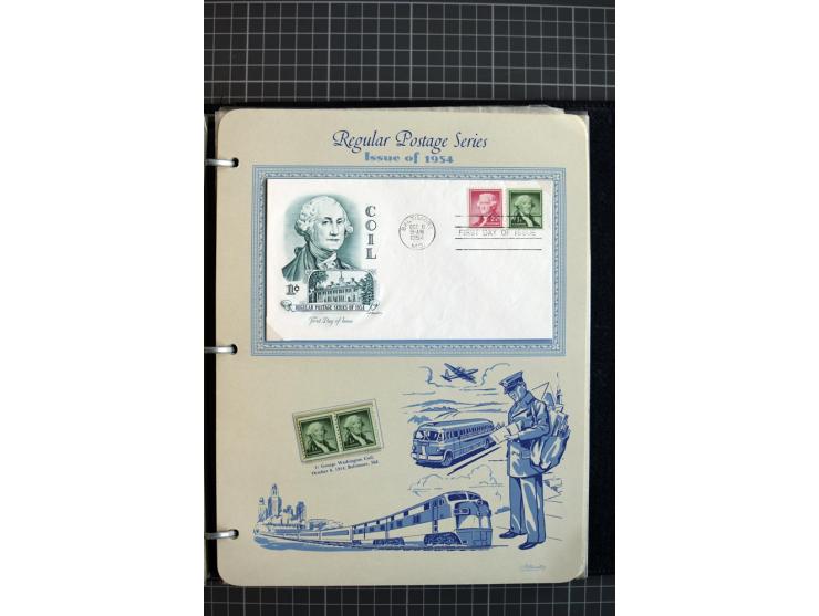 1851/1997, used and mint collection, from the 1930s on with many blocks of four with plate numbers,  some sheets and FDCs, al