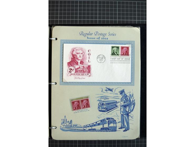 1851/1997, used and mint collection, from the 1930s on with many blocks of four with plate numbers,  some sheets and FDCs, al